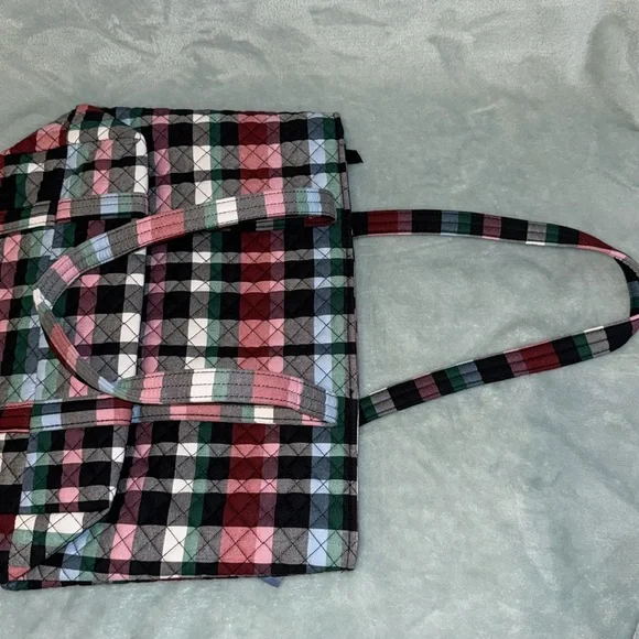 Vera Bradley Vera Tote Ribbons Plaid - Picture 9 of 15